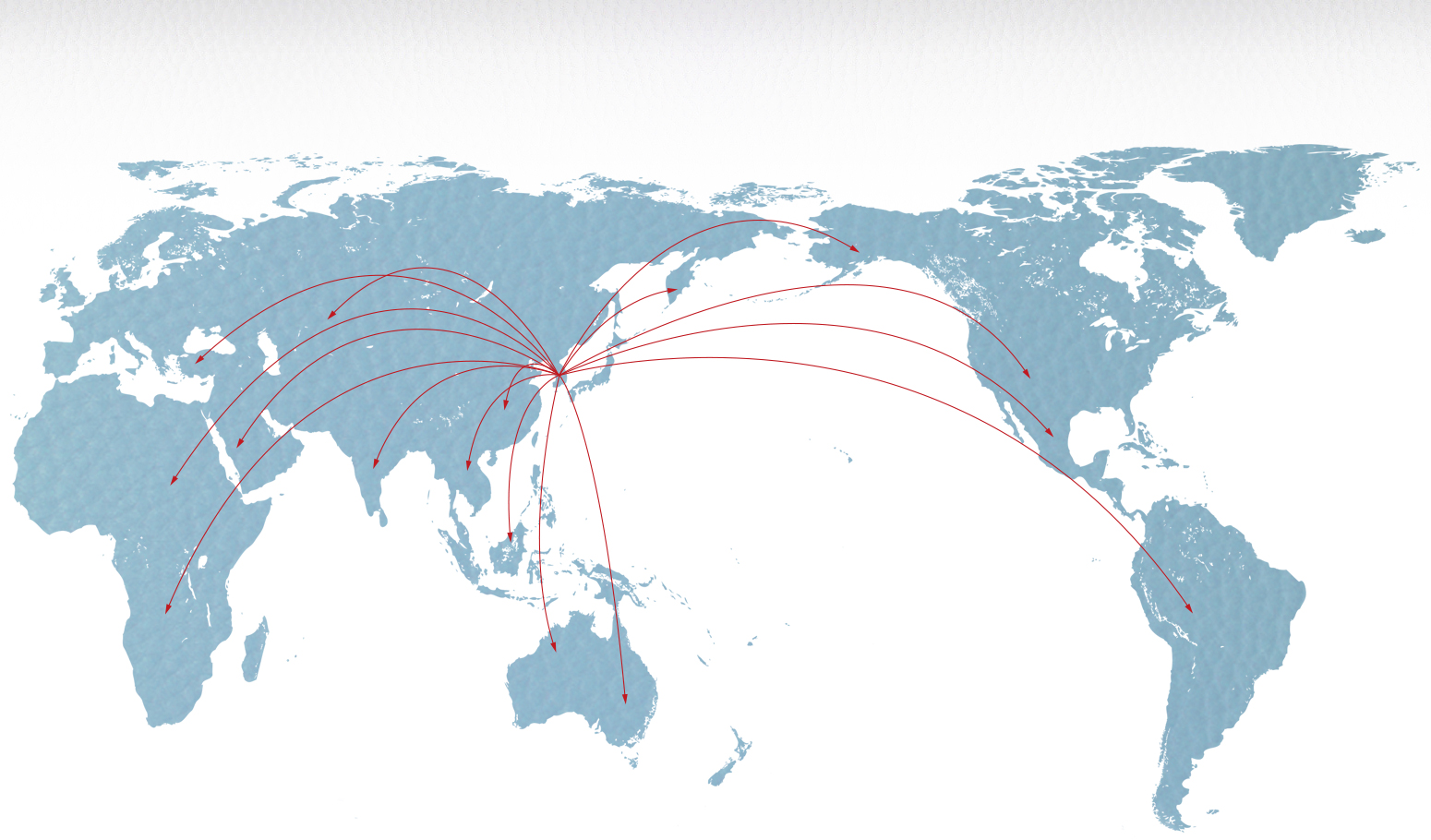 world map
